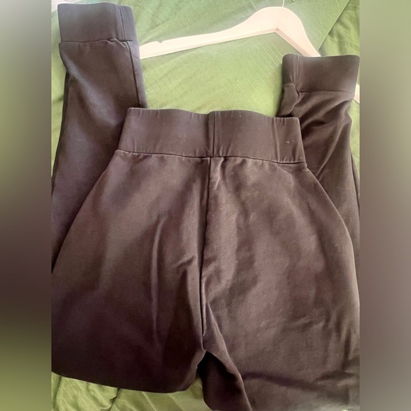 Black Meshki high waisted fitted jogger pants xs - Picture 7 of 9